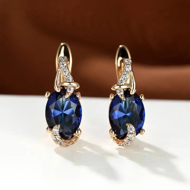 Royal Midnight Gold-ロイヤル・ミッドナイト・ゴールド|ピアス
