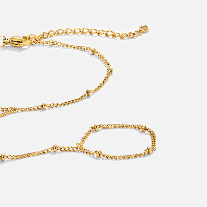 シックハンドチェーンブレスレット