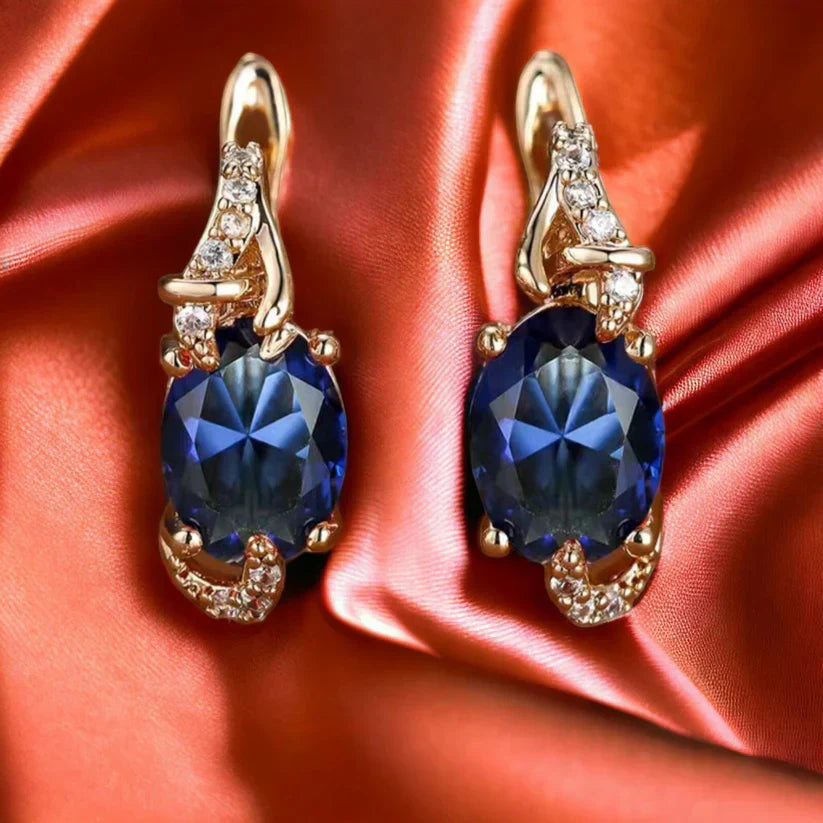 Royal Midnight Gold-ロイヤル・ミッドナイト・ゴールド|ピアス