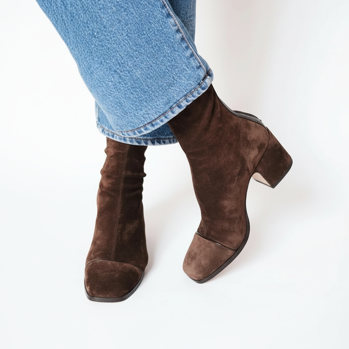 Lily™ | Elegant Suede Ankle Boots