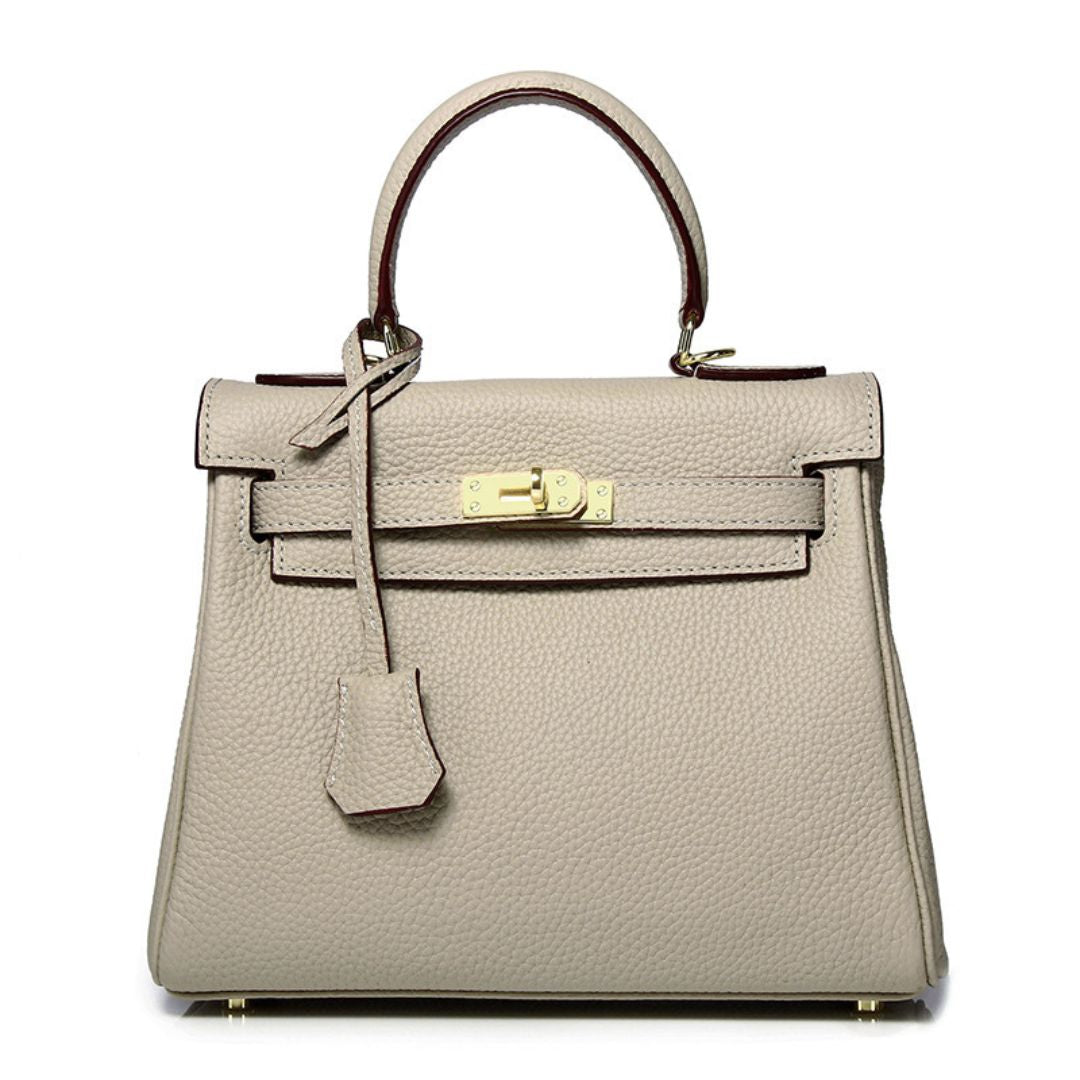 Ivory Crest Handbag