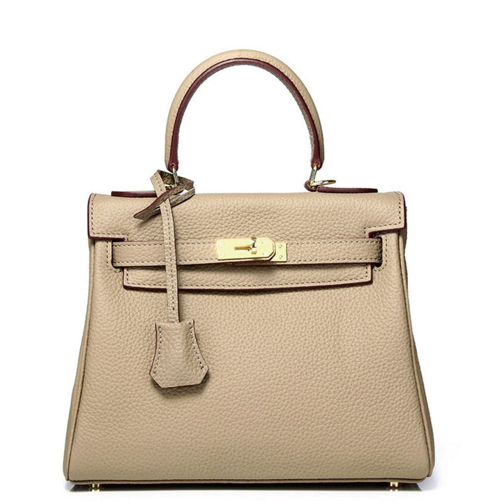 Ivory Crest Handbag