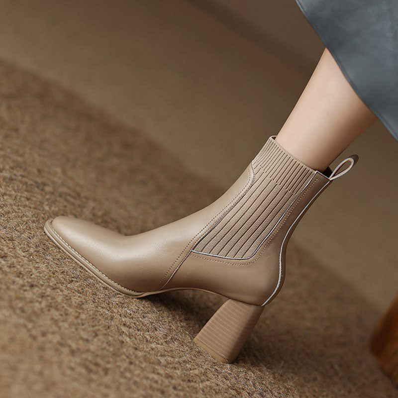 Lorivane™| Square Ankle Boots