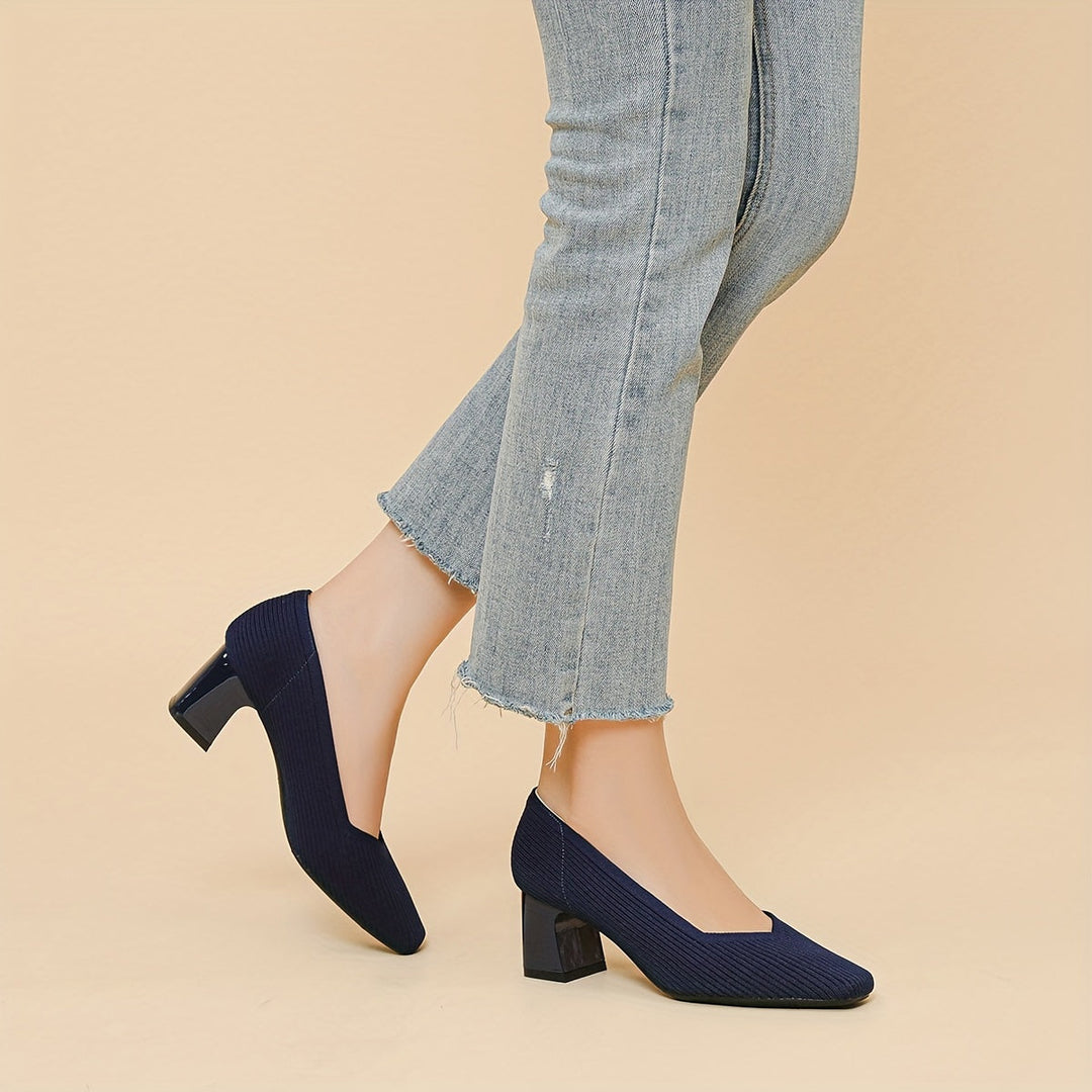 Marie Comfortable pumps with stable heels for pain-free support