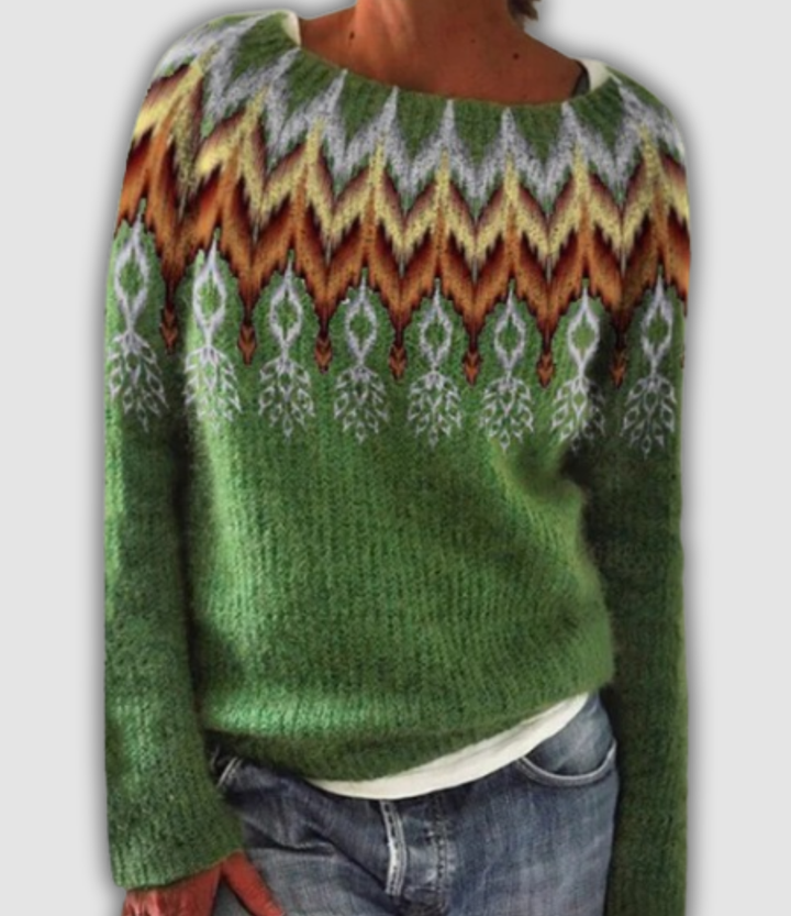 LINORA NORDIC™|RETRO SWEATER