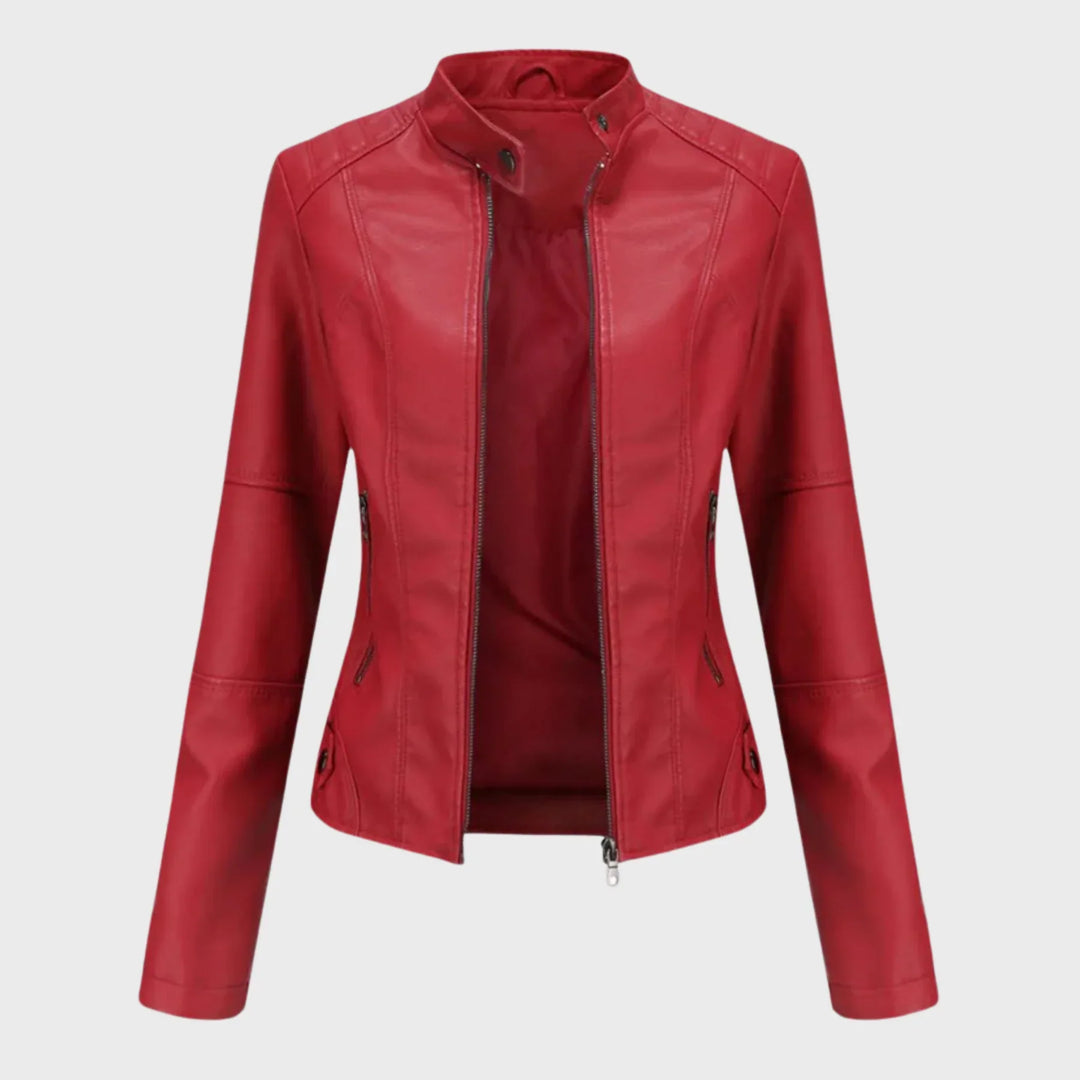 Romina | Casual Leather Jacket
