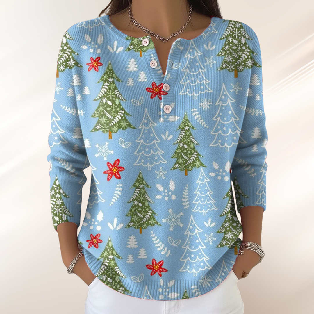 Snowfall Ridge Holiday Sweater
