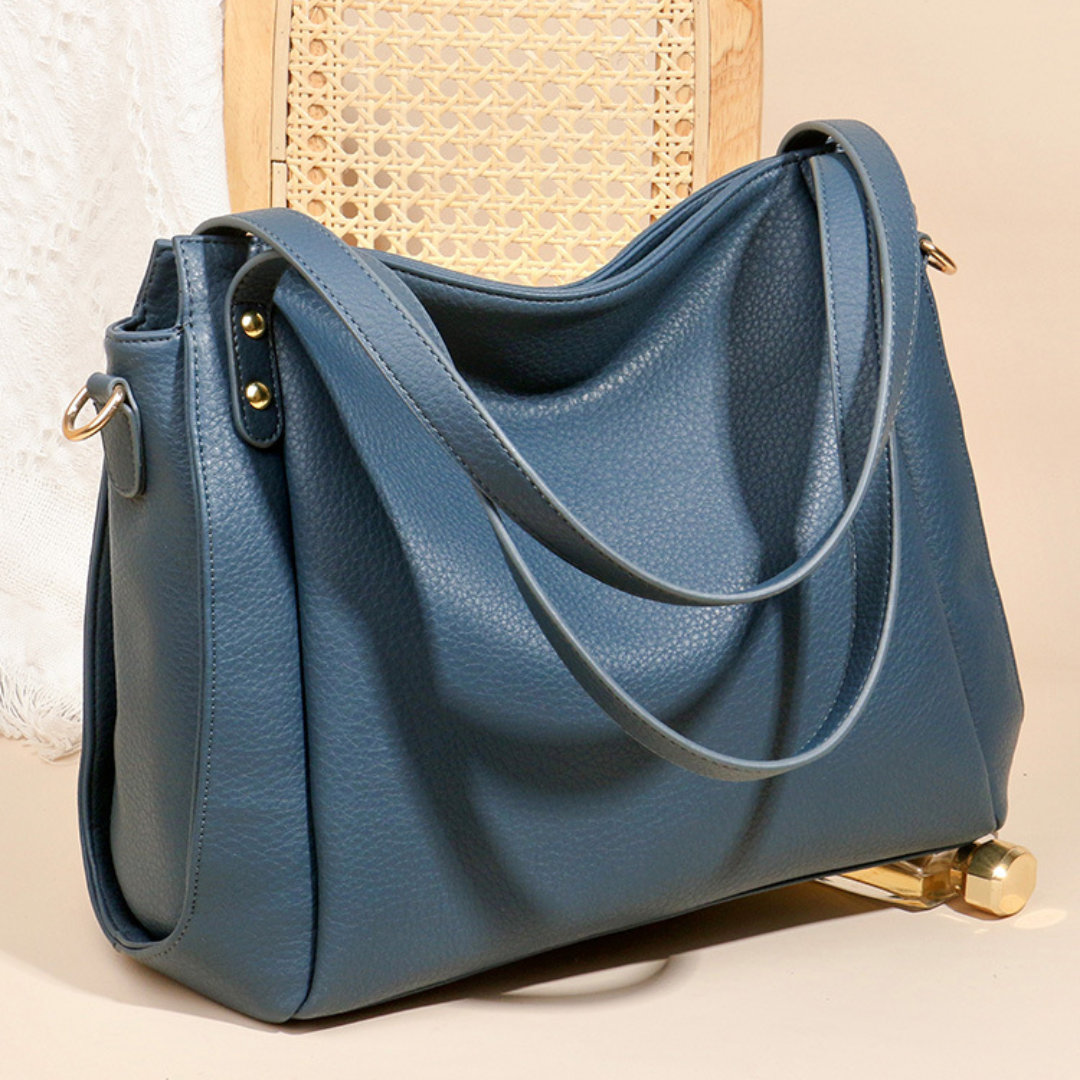 Noir Lattice Handbag