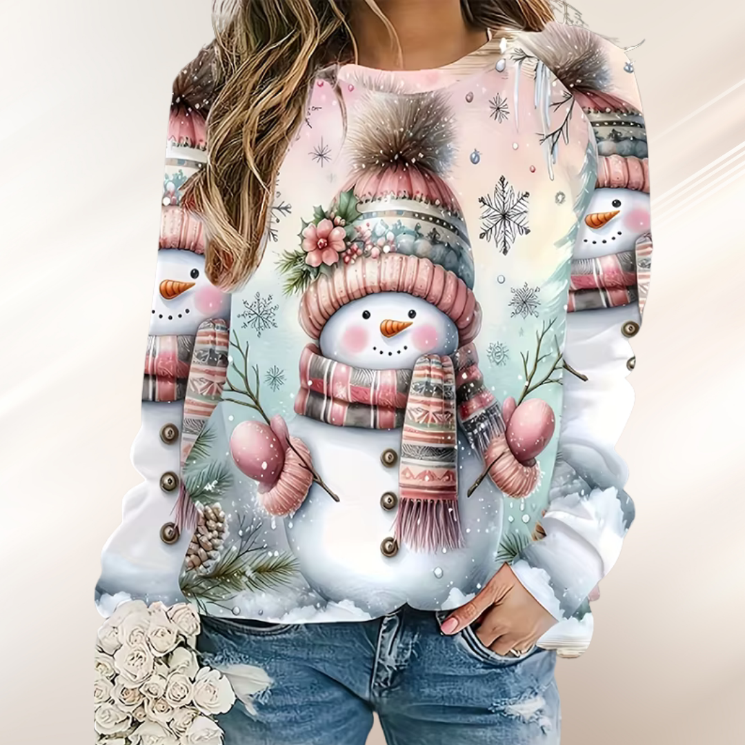 Frosted Willowbend Holiday Sweater