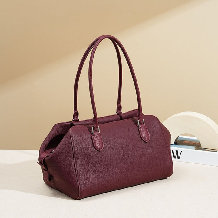 Crimson Echo Handbag