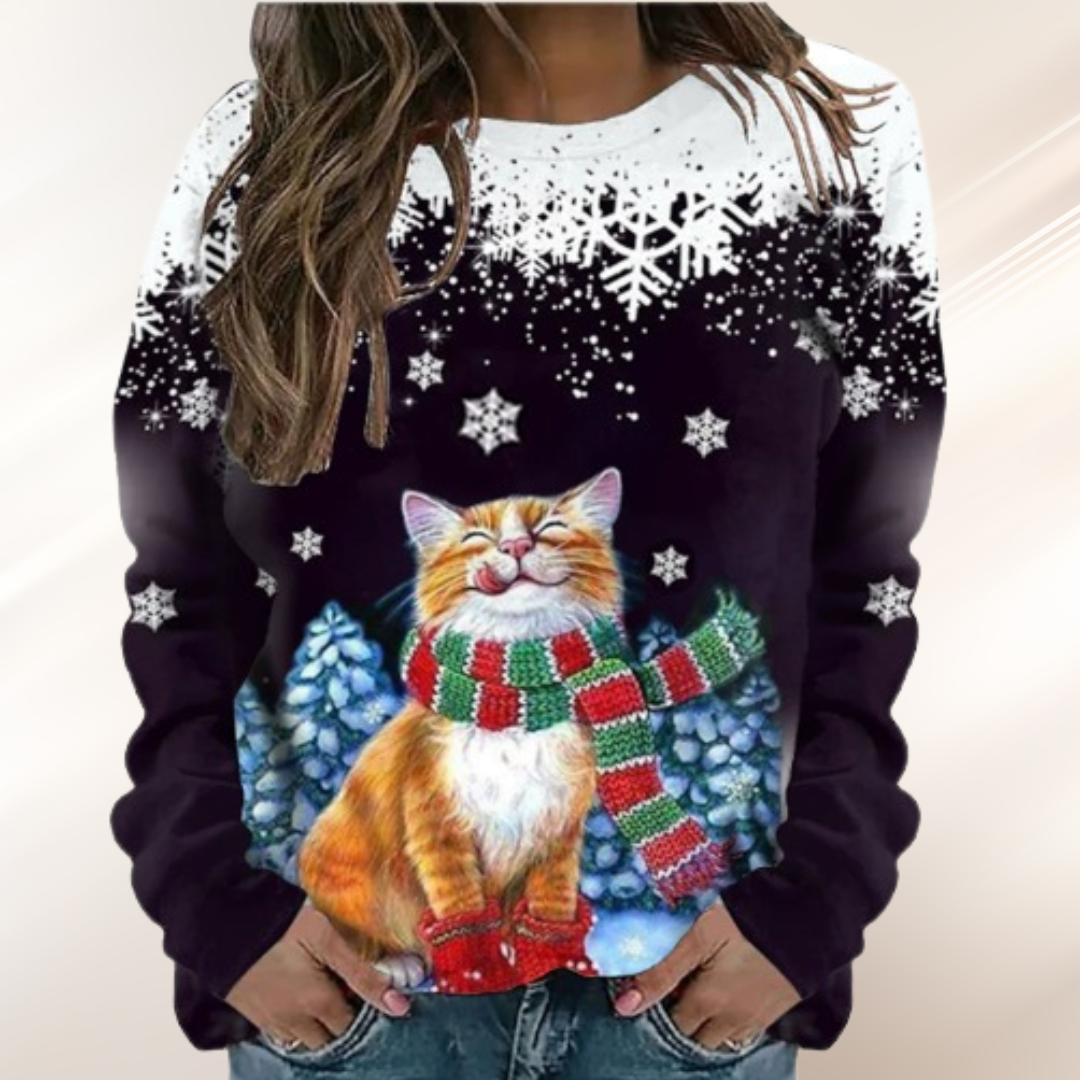 Snowcrest Haven Holiday Sweater
