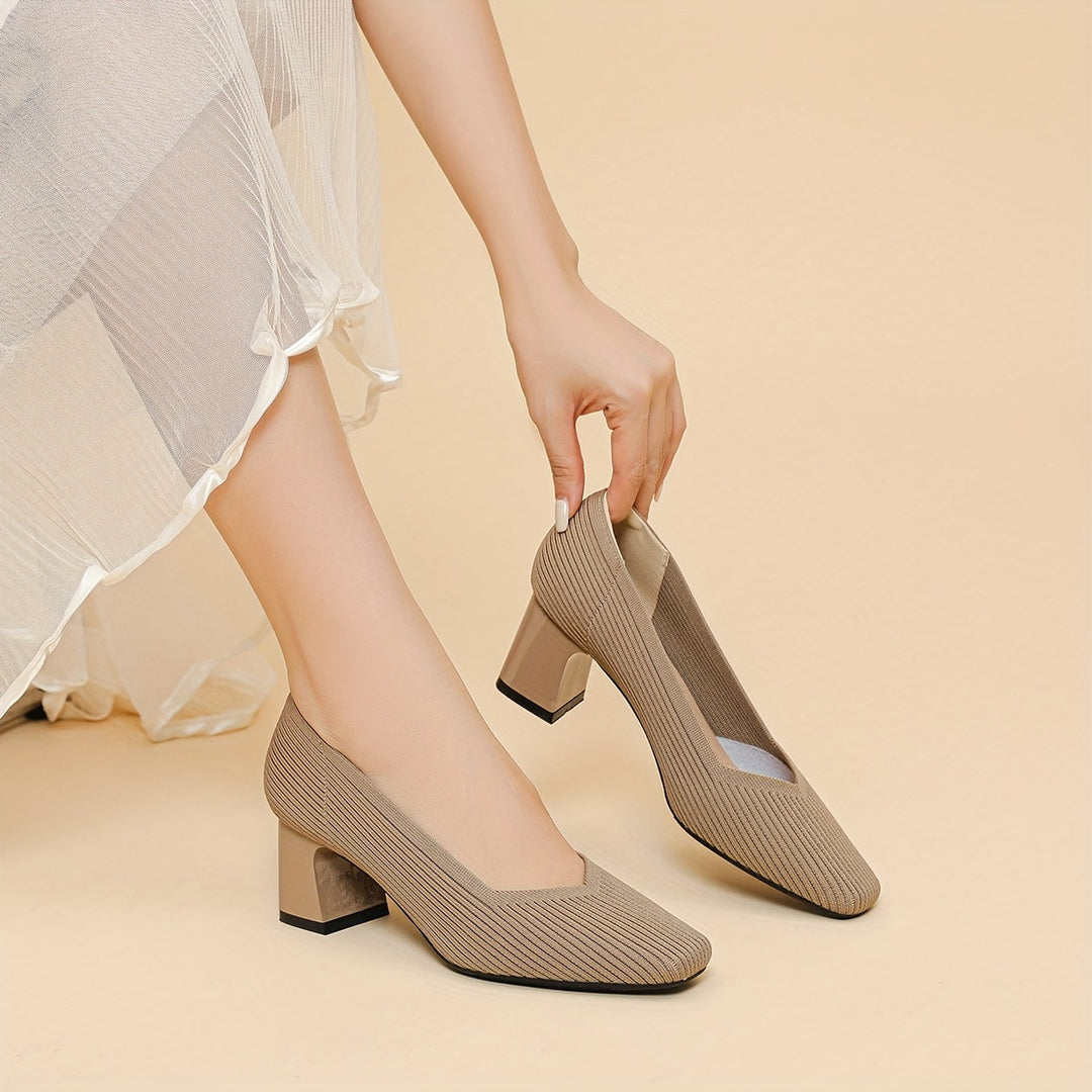 Marie Comfortable pumps with stable heels for pain-free support