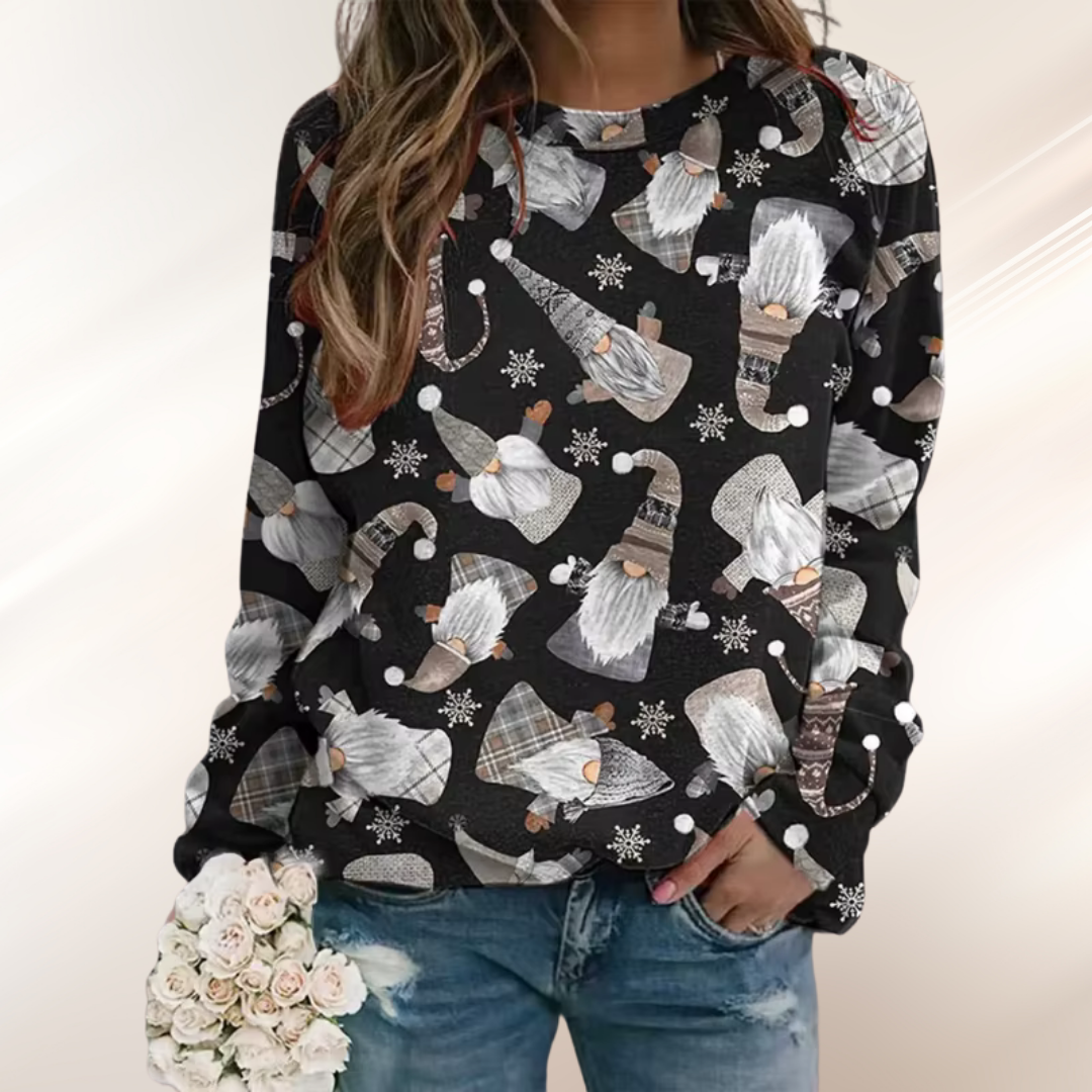 Frosted Meadow Holiday Sweater