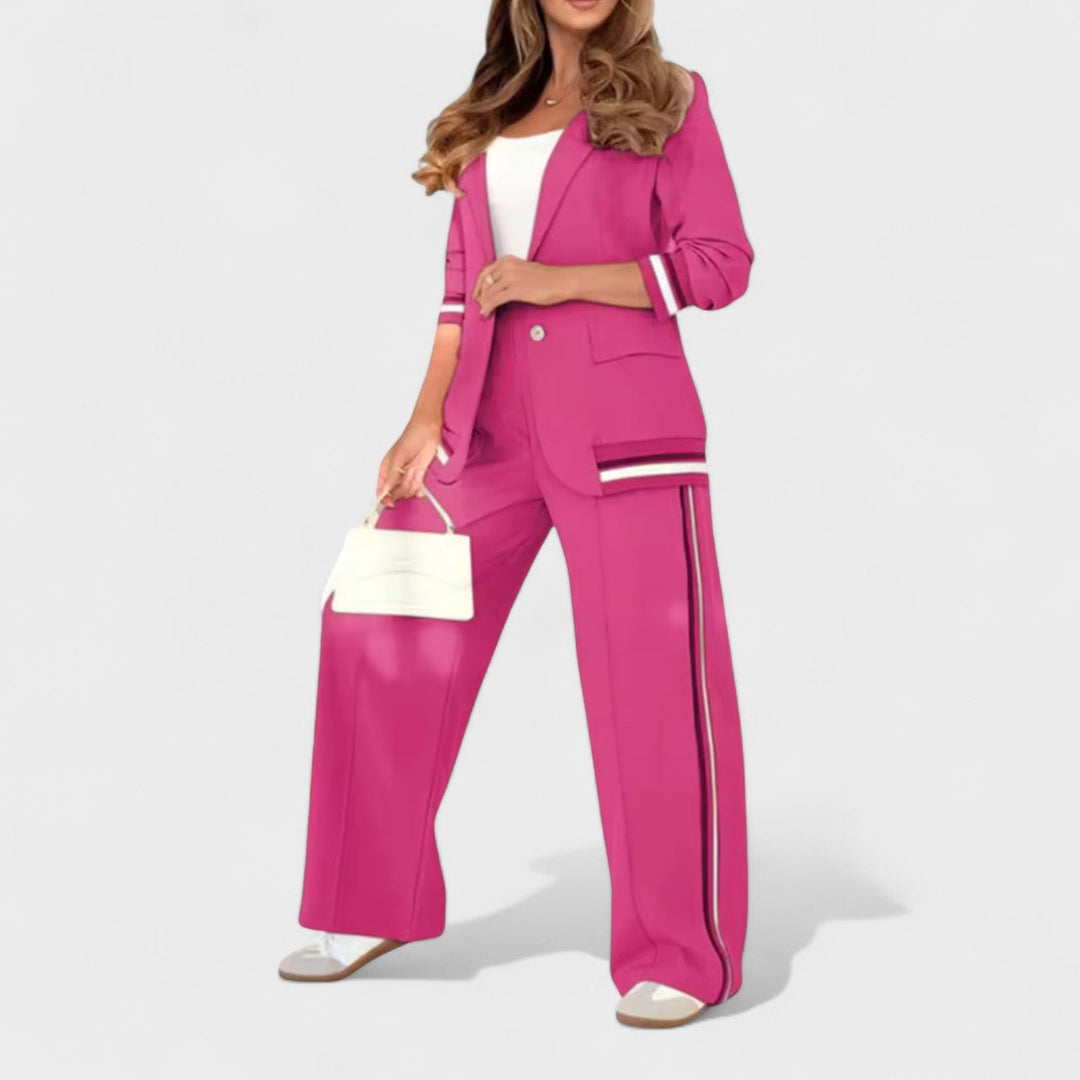 Zenobia - Elegant Two Piece Outfit Suit