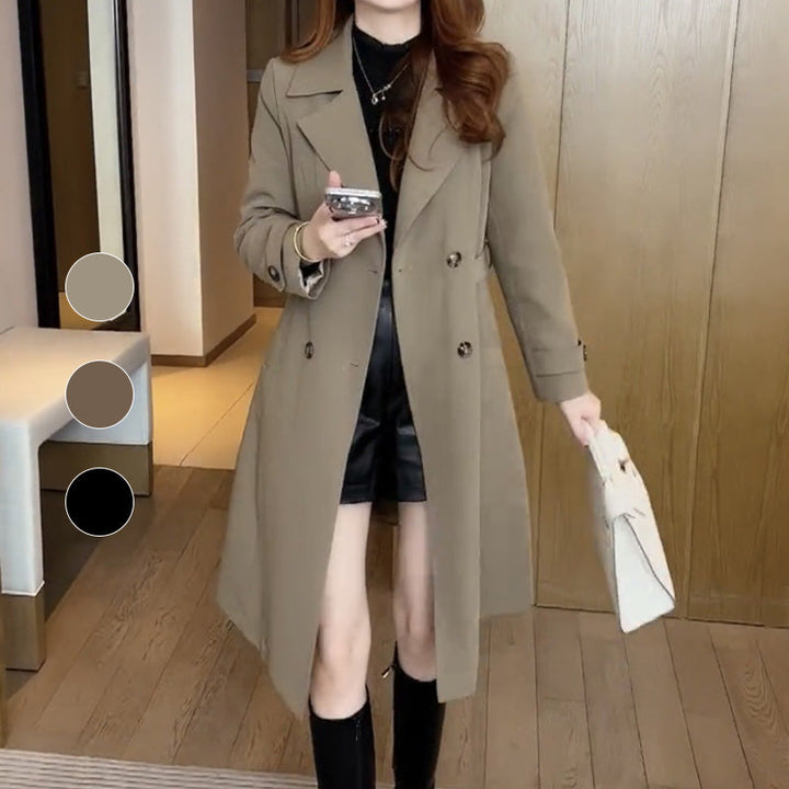 Alaina - Sophisticated Trench Coat