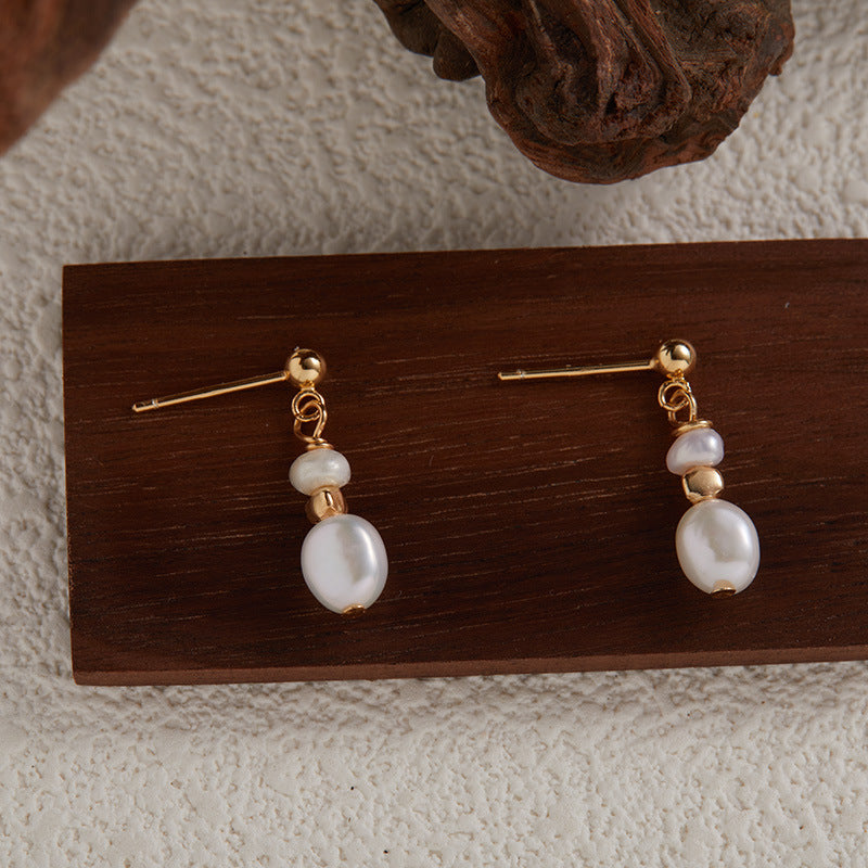 Lerry - Pearl Drop Earrings