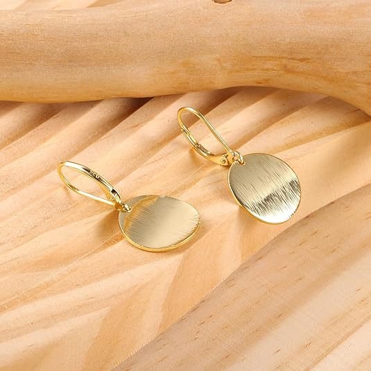 Shiello - Luminous Disk Earrings