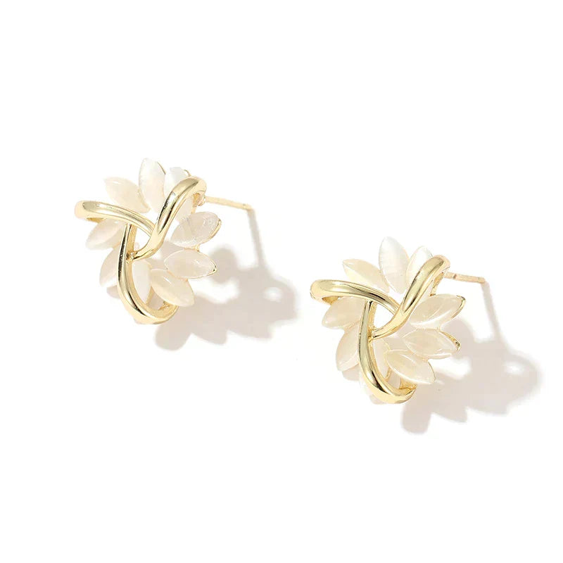 Tori - Twisted Petal Earrings
