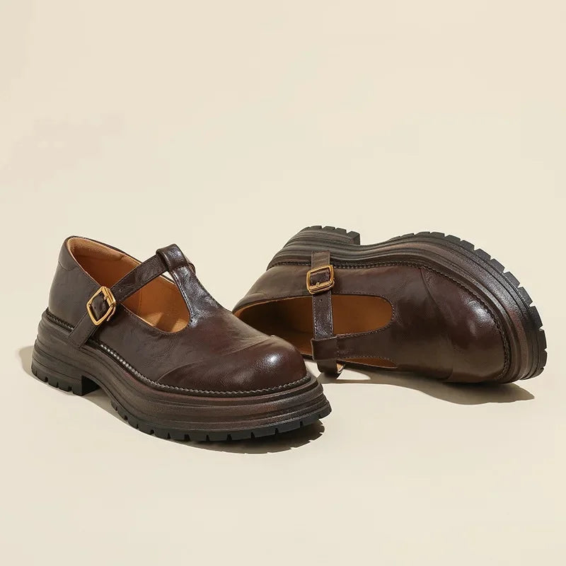Mary Janes – Elegant Leather Shoe