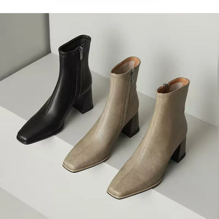 Helyria™| Leather Ankle Boots