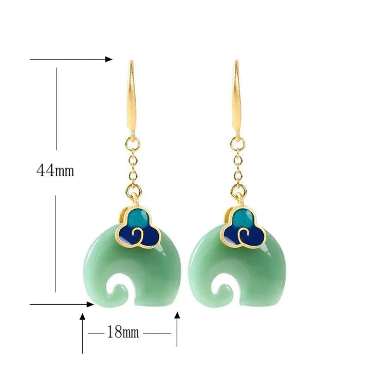 Jessel - Dreamy Cloud Earrings