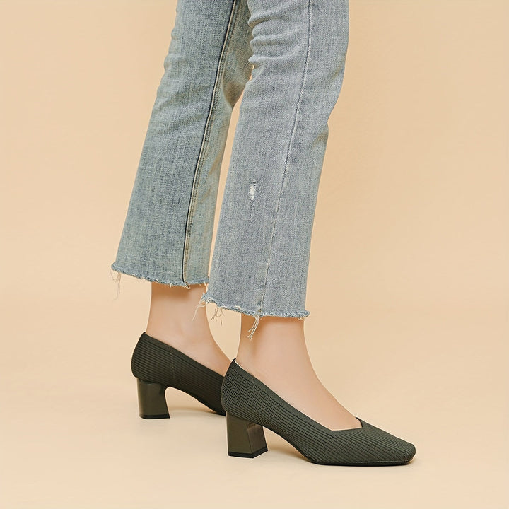 Marie Comfortable pumps with stable heels for pain-free support