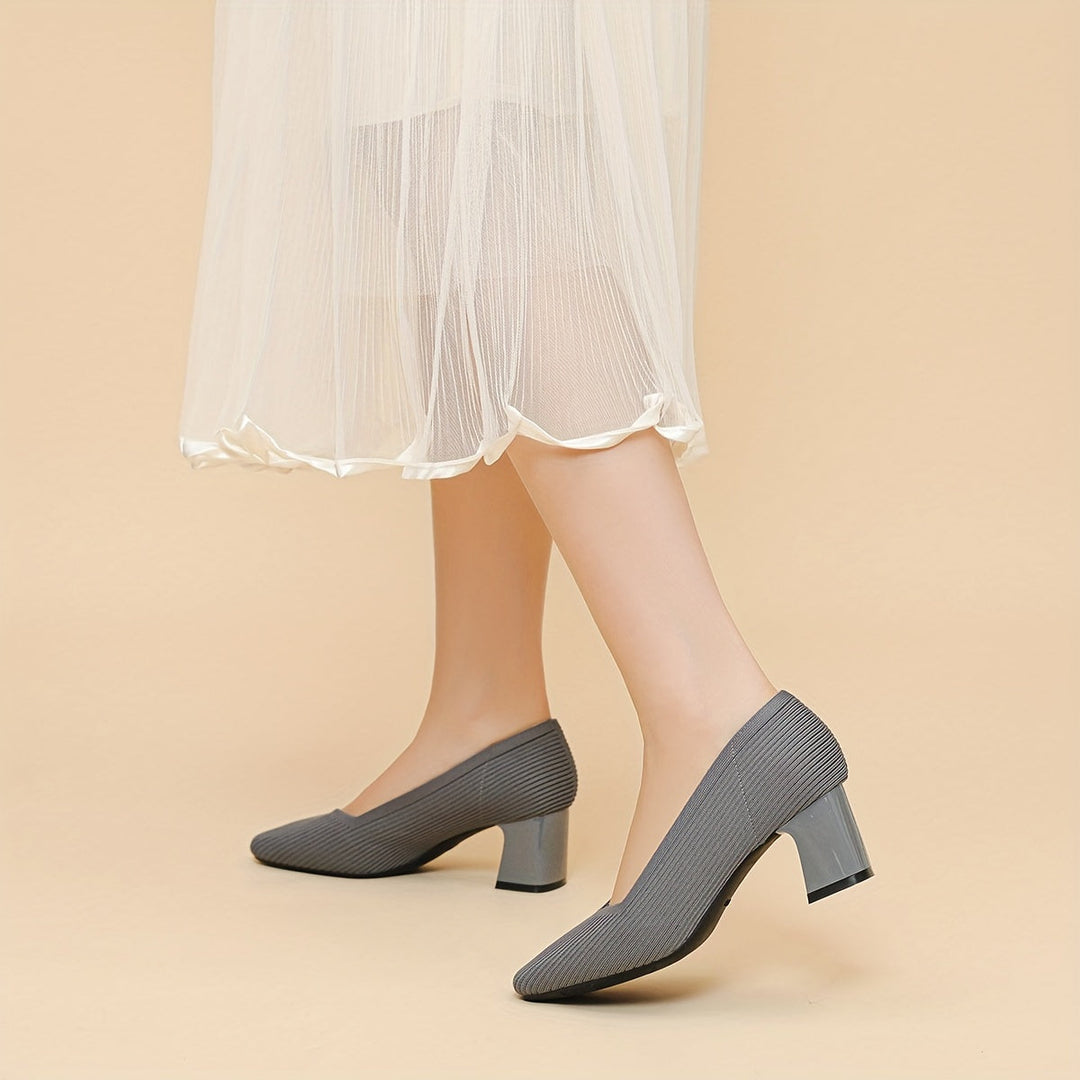 Marie Comfortable pumps with stable heels for pain-free support