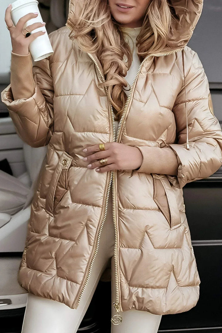 Elegant winter coat with hood – Special Edition