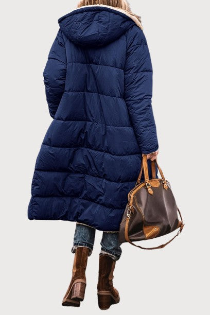 Amelia | Elegant reversible coat for women