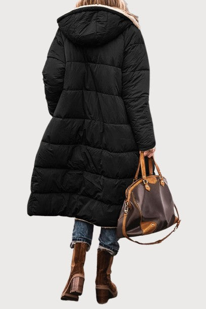 Amelia | Elegant reversible coat for women